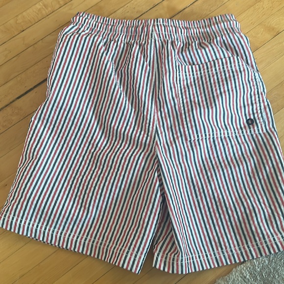 NWOT Boys Seersucker Swimsuit 14-16 - Picture 3 of 3